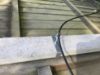 Picture of 2 Stainless-Steel Clinch-It brackets for 4"Concrete Fence Posts with Screw, Hook and Eye Bolts